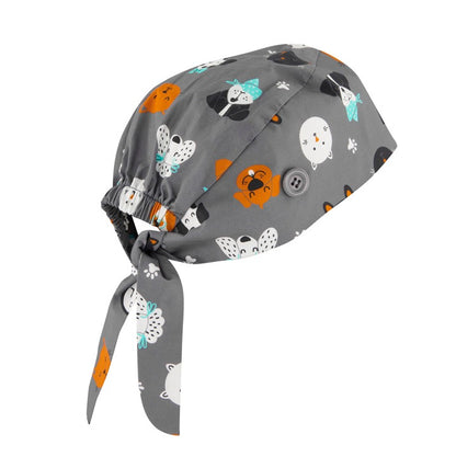 Biz Care CSC245U Unisex Printed Scrub Cap