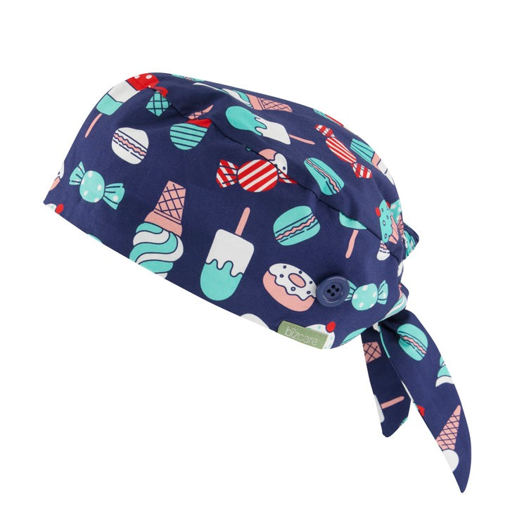 Biz Care CSC245U Unisex Printed Scrub Cap