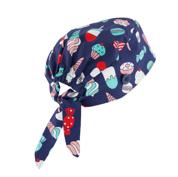 Biz Care CSC245U Unisex Printed Scrub Cap