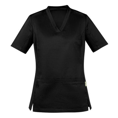 Biz Care CST043LS Womens Riley Stretch Scrub Top