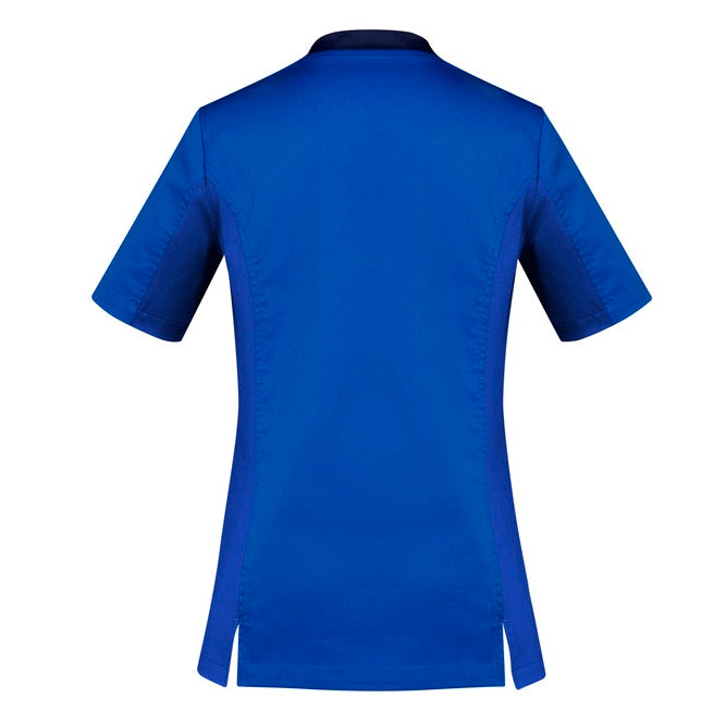 Biz Care CST043LS Womens Riley Stretch Scrub Top