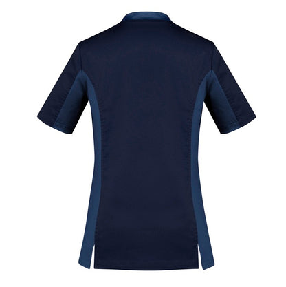 Biz Care CST043LS Womens Riley Stretch Scrub Top