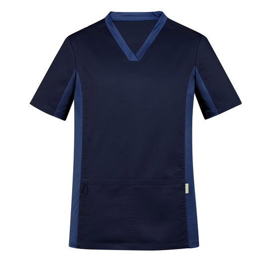 Biz Care CST043MS Mens Riley Stretch Scrub Top