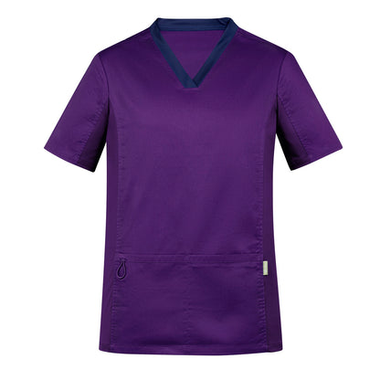 Biz Care CST043MS Mens Riley Stretch Scrub Top