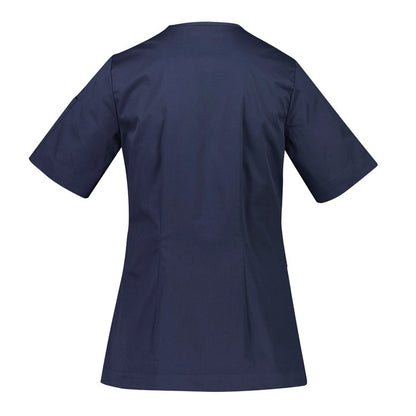Biz Care CST240LS Parks Womens Zip Front Crossover Scrub Top