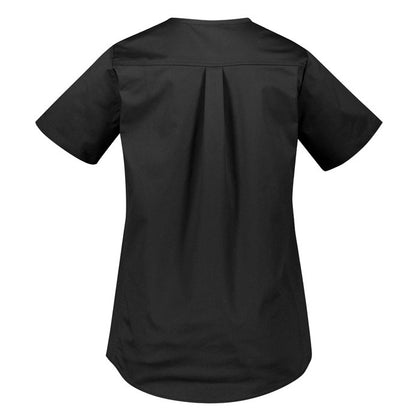 Biz Care CST243LS Rose Womens Tunic Scrub Top
