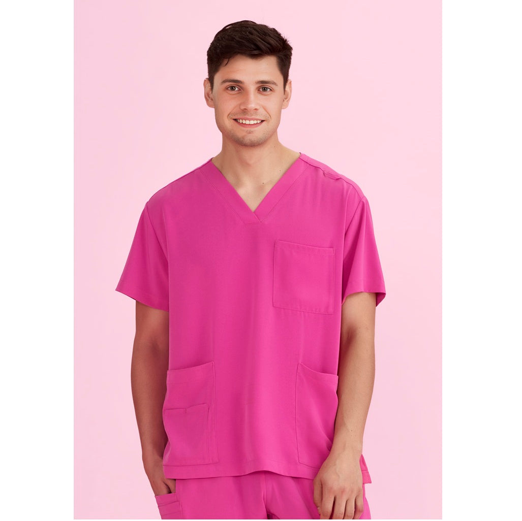 Biz Care CST250US Unisex V Neck Scrub Top
