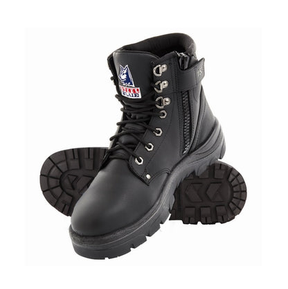 Steel Blue 322152 Argyle Zip: Nitrile Outsole Safety Boots