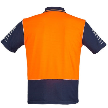 Syzmik ZH236 Mens HiVis Zone Short Sleeve Polo