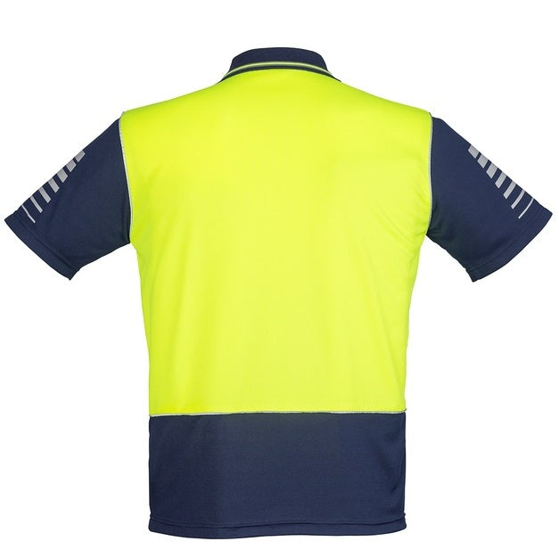 Syzmik ZH236 Mens HiVis Zone Short Sleeve Polo