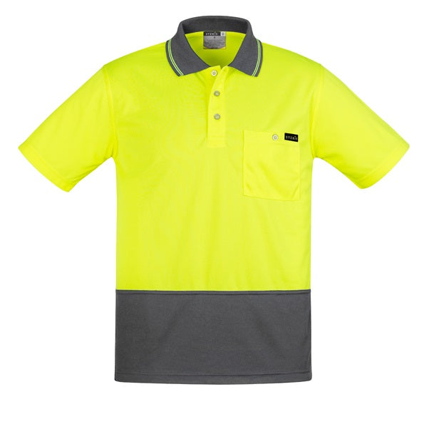 Syzmik ZH415 Mens Comfort Back S/S Polo