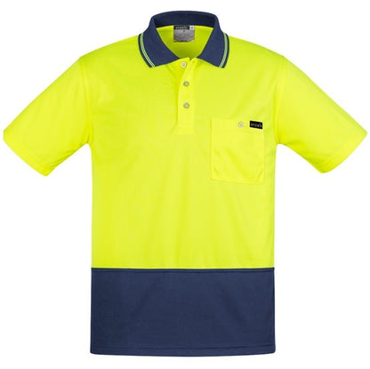 Syzmik ZH415 Mens Comfort Back S/S Polo