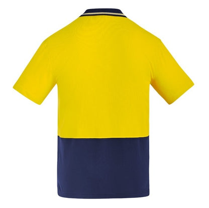 Syzmik ZH435 Mens HiVis Cotton S/S Polo