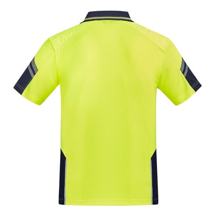 Syzmik ZH465 Mens Reinforced HiVis Squad S/S Polo