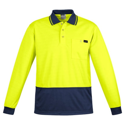 Syzmik ZH410 Mens Comfort Back L/S Polo