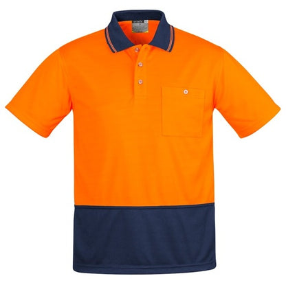 Syzmik ZH415 Mens Comfort Back S/S Polo