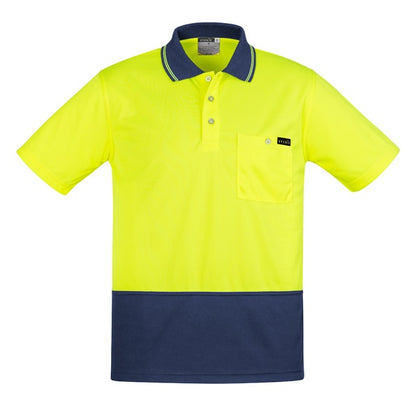 Syzmik ZH415 Mens Comfort Back S/S Polo