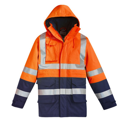 Syzmik ZJ900 Mens Fire Amour ARC Rated Anti-Static Waterproof Jacket