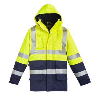 Syzmik ZJ900 Mens Fire Amour ARC Rated Anti-Static Waterproof Jacket