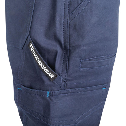 TRu Workwear DTW1170 Womens Midweight Cotton Stretch Cargo Trousers