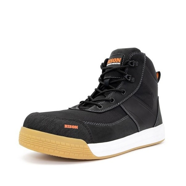 Bison DUNEBK Dune Low Cut Zip Side Safety Boots