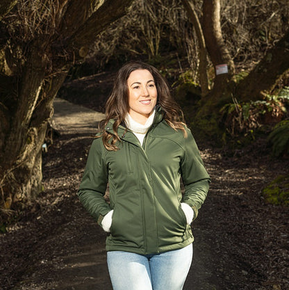 Rainbird 8664 Ellis Womens Softshell Coat