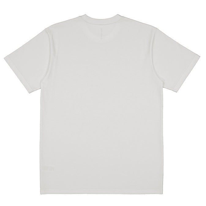Plain white t-shirt on a white background