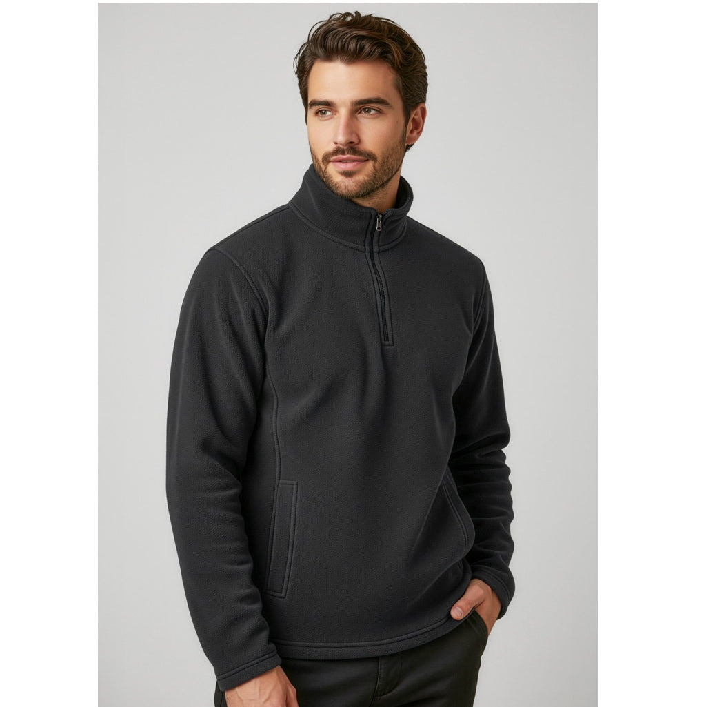 Biz Collection F10510 Mens Trinity Fleece 1/2 Zip Pullover