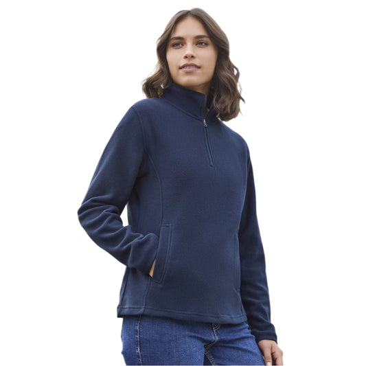 Biz Collection F10520 Ladies Trinity Fleece 1/2 Zip Pullover