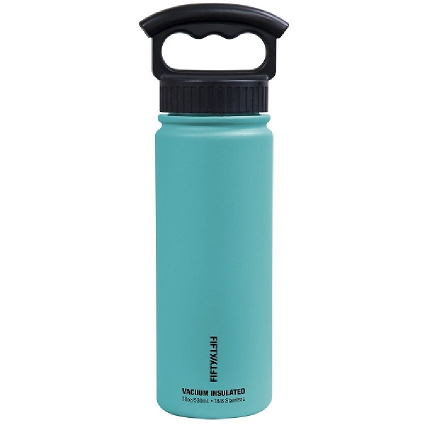 Fifty/Fifty FDW300 530ml Bottle with Black 3 Finger Holder Lid