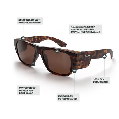 SafeStyle FMTBRP100 Fusions Matte Torte Frame Brown