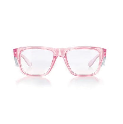SafeStyle FPC100 Fusions Pink Frame Clear Lens