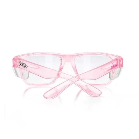 SafeStyle FPC100 Fusions Pink Frame Clear Lens