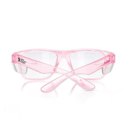 SafeStyle FPC100 Fusions Pink Frame Clear Lens