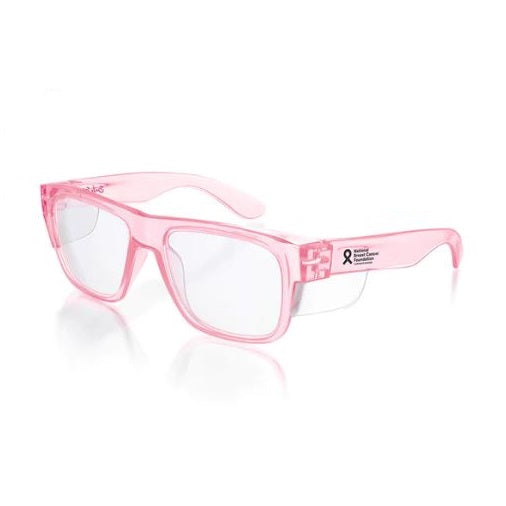 SafeStyle FPC100 Fusions Pink Frame Clear Lens