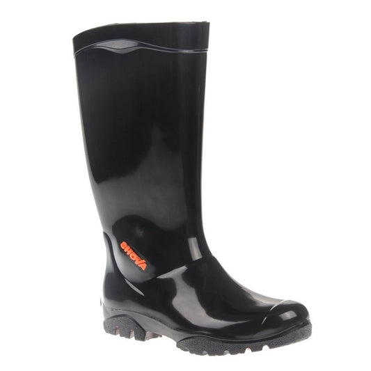 Maxisafe FWG906 Black ‘Shova' Gumboots - Non Safety