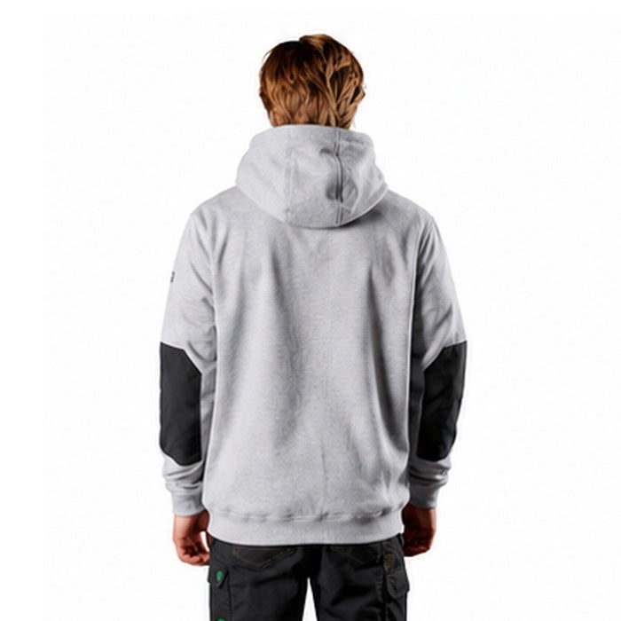 FXD WF-1 Work Fleece Hoodie - Grey - Back View