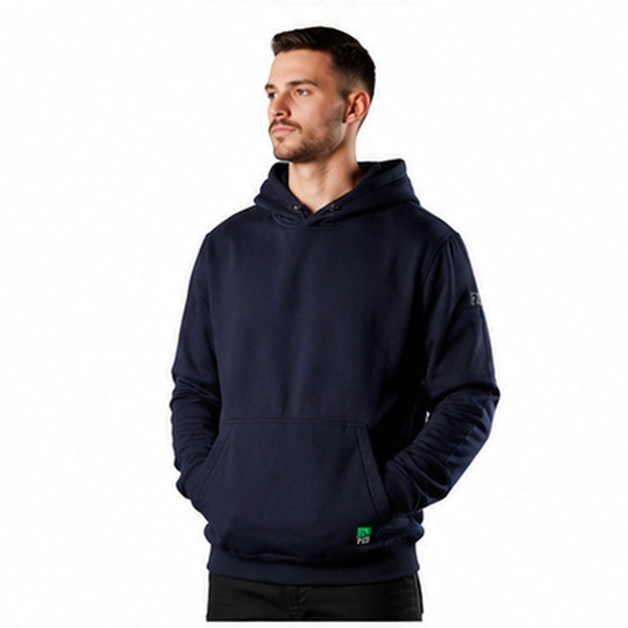 FXD WF-1 Work Fleece Hoodie - Navy - Angled Front View