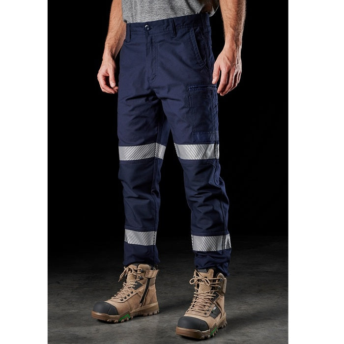 FXD WP-3T Stretch Taped Work Pant - Navy - Angled Front View