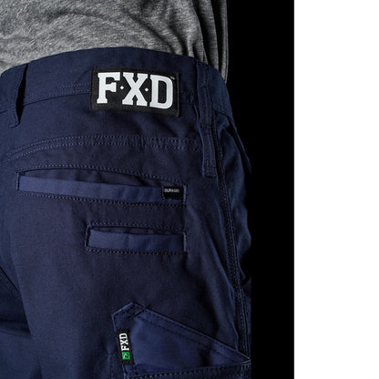 FXD WP-3T Stretch Taped Work Pant - Navy - Rear Pocket Detail View