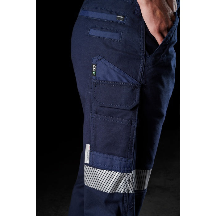 FXD WP-3WT Womens Stretch Taped Work Pant - Navy - Cargo Pocket Detail View