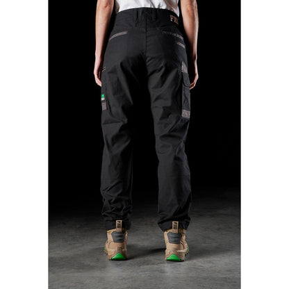 FXD WP-3W Womens Stretch Work Pant - Black - Back View