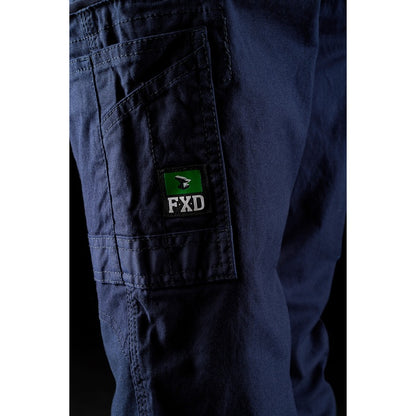 FXD WP-3W Womens Stretch Work Pant - Navy - Cargo Pocket Detail View