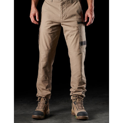 FXD WP-3 Stretch Work Pant khaki full front view