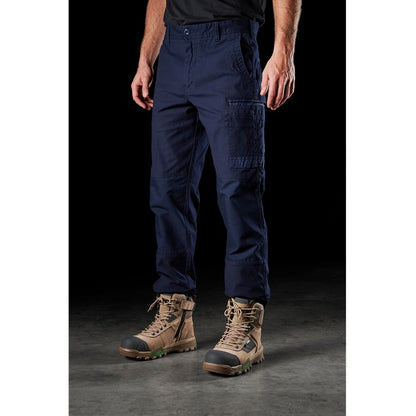 FXD WP-3 Stretch Work Pant mens navy FXD WP-3 Stretch Work Pant front angle view