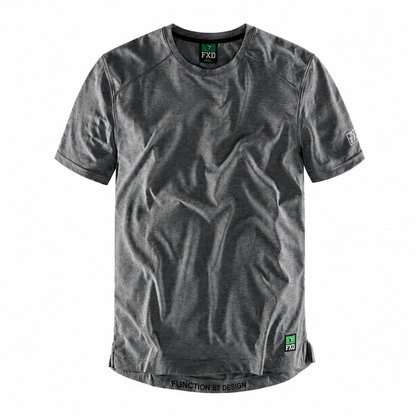FXD WT-3 Technical Work Tee - Grey - Product Front View