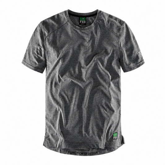 FXD WT-3 Technical Work Tee - Grey - Product Front View
