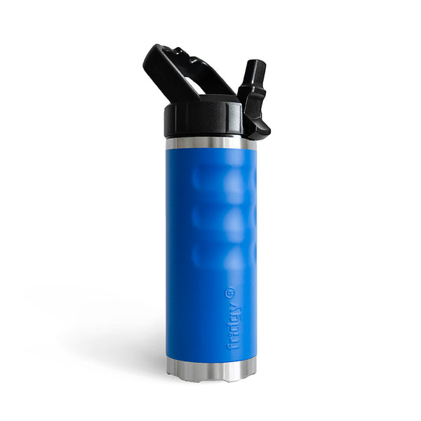 regal royal blue premium stainless steel drink bottle Fridgy FRI540 540 Grip Bottle With Sipper Lid