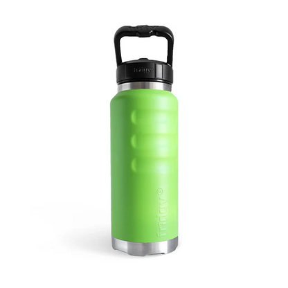 Nitro Bright Green coloured large capacity stainless steel Fridgy FRI780 780ML Grip Bottle With Sipper Lid drink bottle