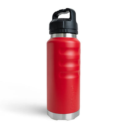 Bright Rebel Red extra large capacity insulated stainless steel Fridgy FRI1080 1080ML Grip drink Bottle With Wide Mouth